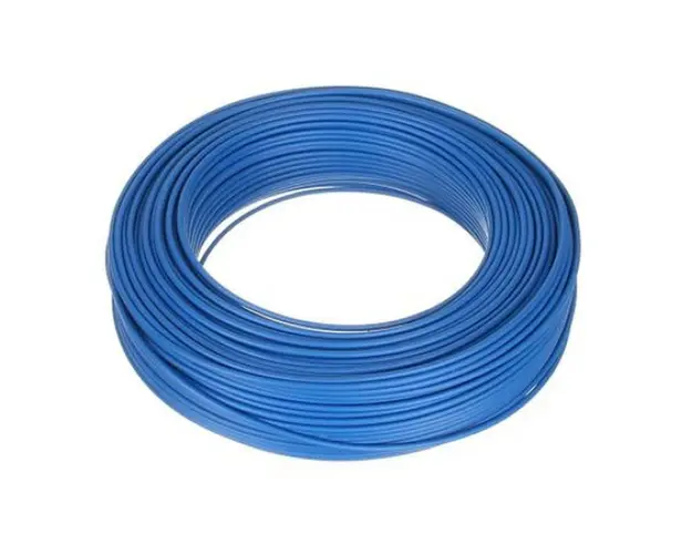 Conductor FY 4 mm, solid, 100 m, FY4-ALBASTRU