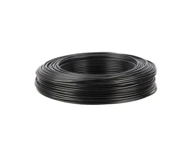 Conductor FY 4 mm, solid, 100 m, FY4-NEGRU