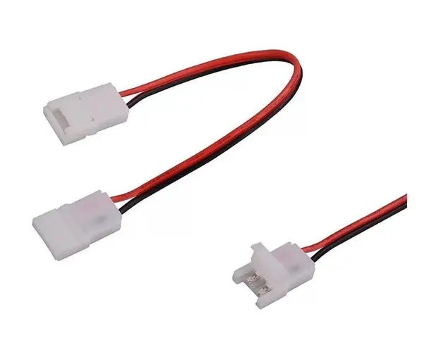 Conector banda LED cu fir dublu V-Tac SKU-2661, 10mm