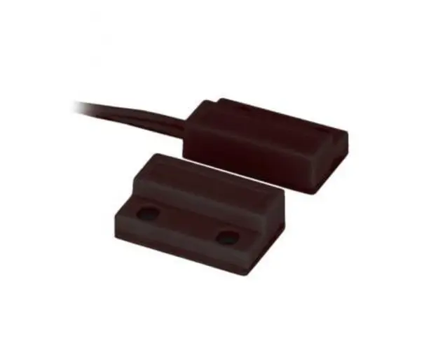 Contact magnetic aplicat autoadeziv maro YB-32-MARO