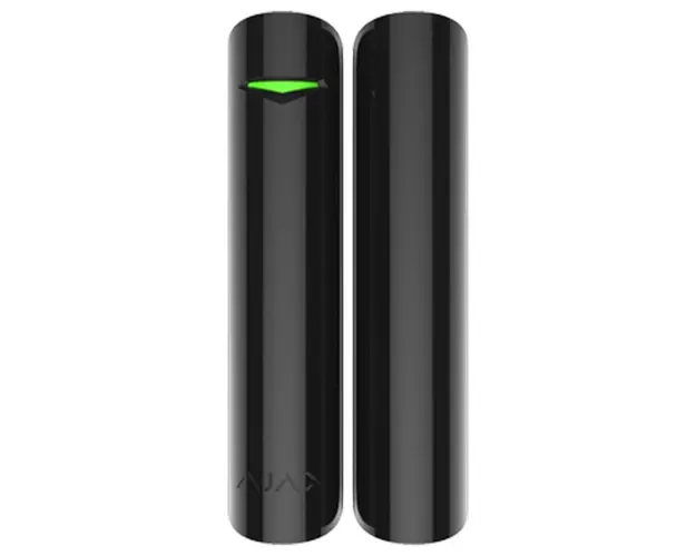 Contact magnetic wireless cu senzor de soc, 868 MHz, 1200 m, AJAX DOORPROTECTPLUS BL