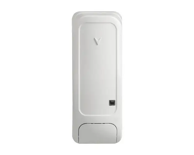 Contact magnetic wireless DSC NEO PG8945, frecventa 868 MHz, alb, intrare auxiliara programabila