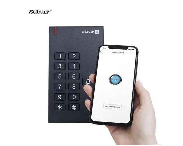 Controller acces cu cartela, cod si Bluetooth Sebury BT1