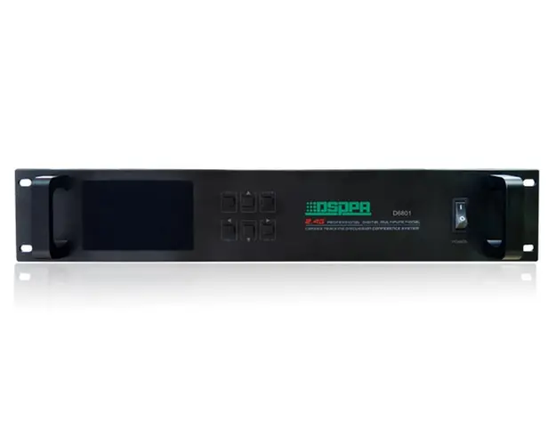 Controller inteligent de audioconferinta, Wi-Fi 2.4GHz, 6.5W, XLR, RCA, DSPPA D6801