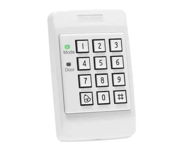 Controller standalone cu cititor de proximitate incorporat Rosslare ACD32, pentru interior, maxim 500 utilizatori, PIN, 2x LED-uri