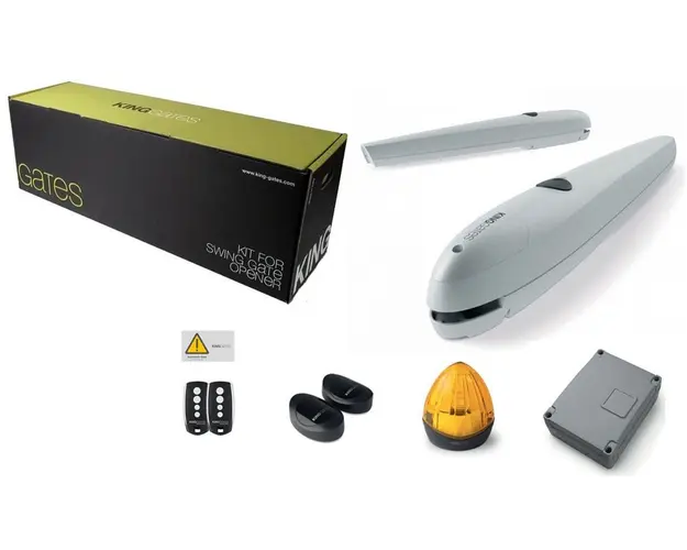 Automatizare pentru poarta batanta, pana la 2m, 400kg, 24V, IP44, KING GATES COUPERKIT24