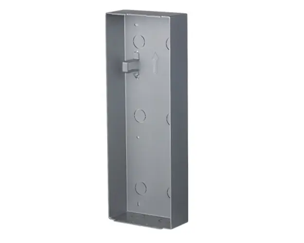 Cutie de montaj aparent Dahua VTM130, aliaj din aluminiu, compatibil cu seriile VTO65/75
