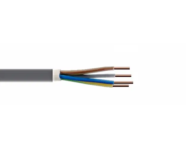 Cablu cu 4 fire de 1.5mm, Rola de 100m, cupru 100% CYYF4X1.5
