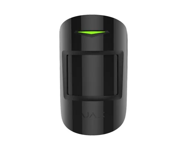 Detector de miscare cu dubla tehnologie PIR+MW, 868 MHz, imunitate la animale, AJAX MOTIONPROTECT PLUS BL