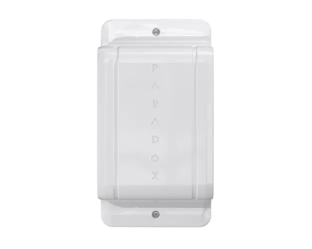 Detector de miscare exterior PIR, Paradox NV780MX, de tip perdea, vedere laterala, pana la 24m, imunitate la animale, Anti-masking