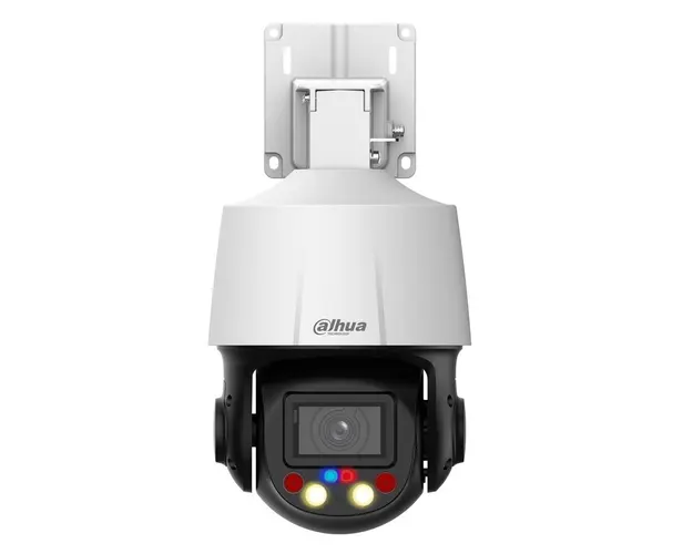 Camera de supraveghere PTZ Dahua, WizSense, TiOC, Auto Tracking, 2K, Varifocala, Iluminare duala 50m, Bidirectionala, PoE, MicroSD, IP66, SD3E405DB-GNY-A-PV1