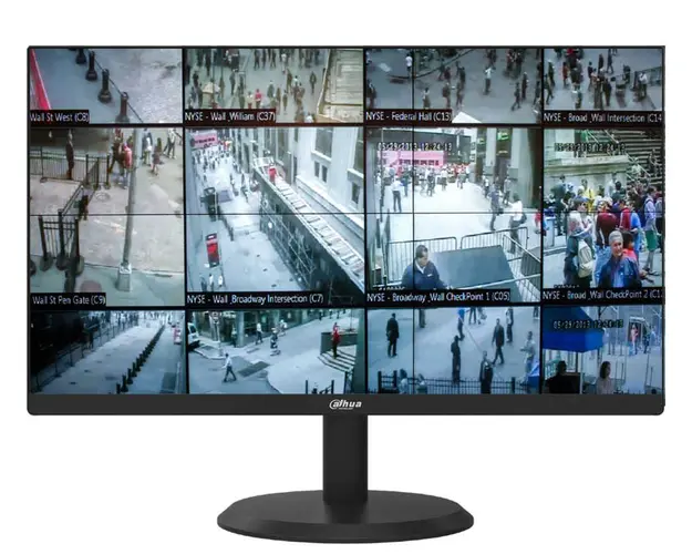 Monitor pentru supraveghere LED, Dahua LM22-H200-B4 21.5'' Full HD cu VGA su HDMI