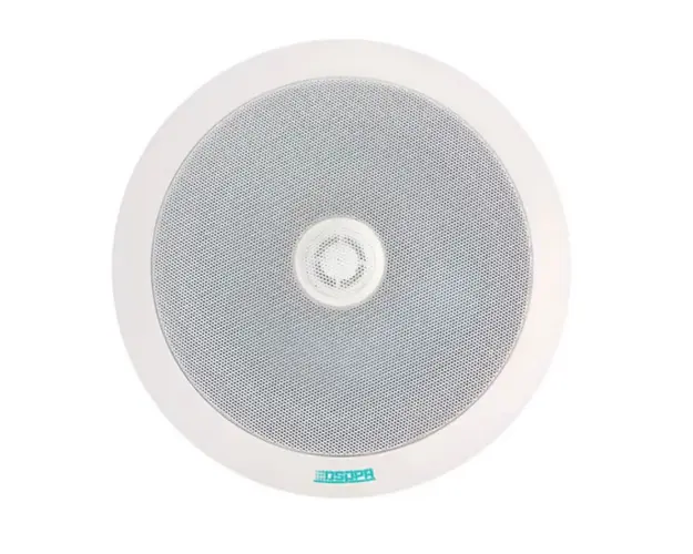 Difuzor de tavan coaxial PA, 10W-20W, 2 cai, 100V, DSP703