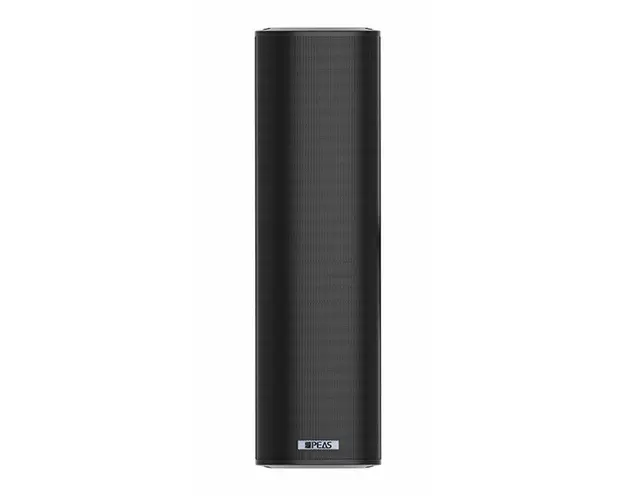 Difuzor PA tip coloana PEAS TS-230-BL, putere 30W, 70V/100V/8 ohmi, interval frecventa 140Hz-20kHz, rezistenta apa, negru
