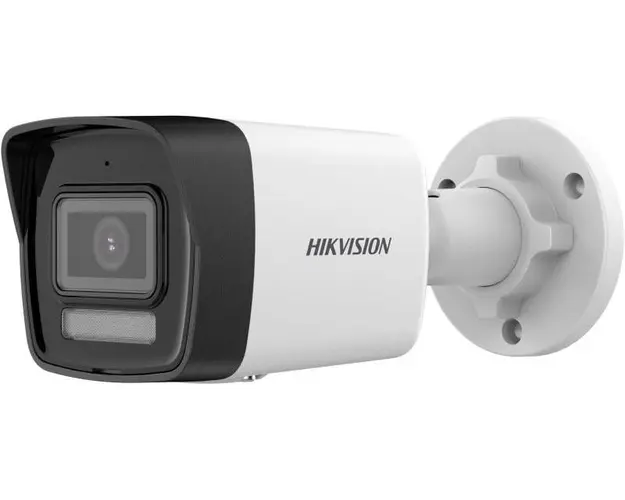 Camera supraveghere IP Hikvision DS-2CD1023G2-LIU(2.8mm), 2MP, Smart Hybrid Light, detectie miscare, microfon, PoE, IP67