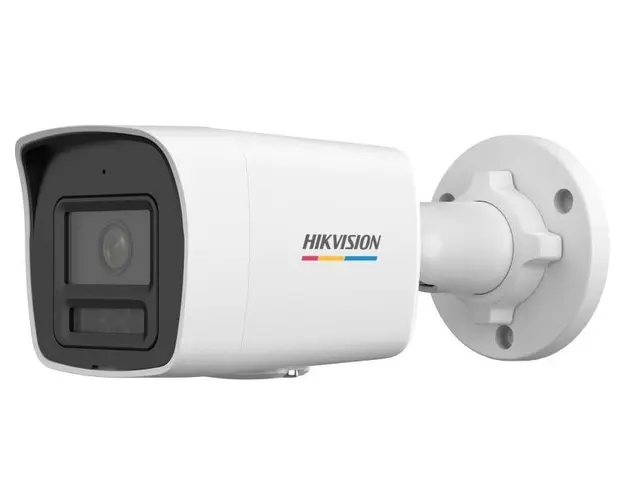 Camera de supraveghere IP ColorVu, Hikvision DS-2CD1027G2H-LIU-2.8mm, 2MP, Smart Hybrid 30m, Microfon, PoE, IP67