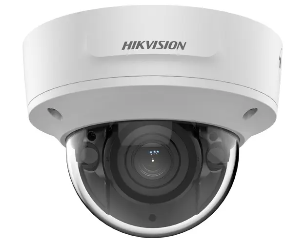 Camera de supraveghere IP, AcuSense, 6MP, Varifocala, IR 40m, Audio si alarma, PoE, MicroSD, IP67, IK10, Hikvision DS-2CD2763G2-IZS