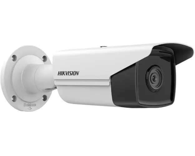 Camera de exterior IP, 6MP 3K, IR 60m, lentila 2.8 mm, PoE, Hikvision DS-2CD2T63G2-2I28