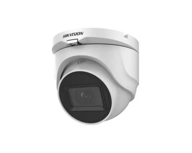 Camera de interior Hikvision, 5MP, lentila 2.8 mm, EXIR 30m, IP 67, DS-2CE76H0T-ITMF(C)
