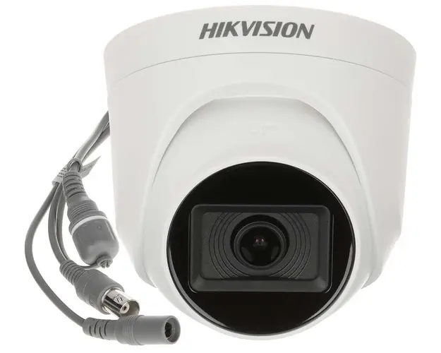 Camera dome FULL HD, 2 Megapixeli, Infrarosu la 20m, EXIR 2.0, all in one, DS-2CE76D0T-ITPF(2.8MM)C