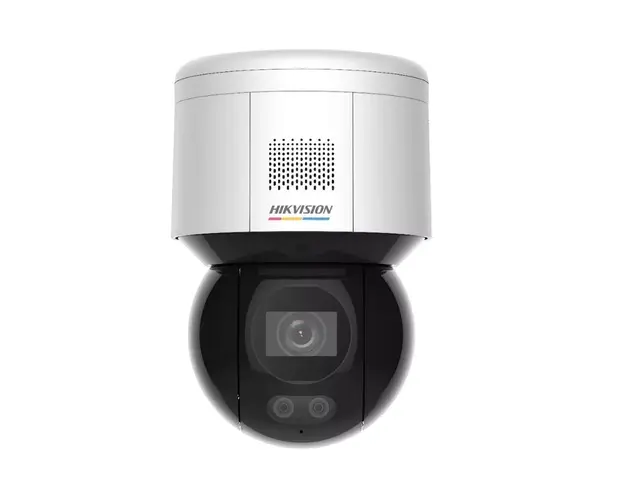 Camera PTZ IP, 4MP, 4mm, AcuSense, Alarma acustica si optica, LED 30m, Audio bidirectional, MicroSD, PoE, Hikvision DS-2DE3A400BW-DE(F1)(T5)