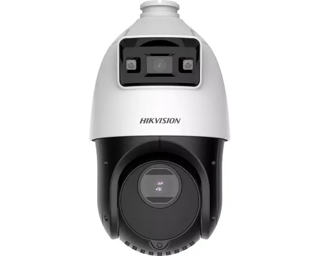 Camera IP TandemVu, AcuSense DarkFighter, 4MP, Varifocala, IR 100m/LED 30m, PoE+, Hikvision DS-2SE4C425MWG-E14F0