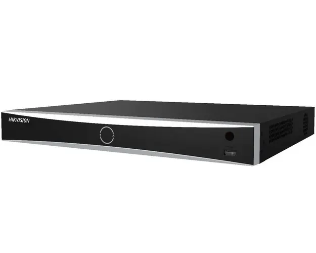 NVR 32 canale AcuSense, 1U, pana la 12MP, latime de banda 256Mbps, USB, 2x SATA, Hikvision DS-7632NXI-K2