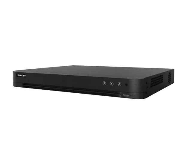 DVR 32 canale, 4MP Lite, 2 interfete SATA, H.265 Pro+, audio prin coaxial, Hikvision, IDS-7232HQHI-M2-S(E)