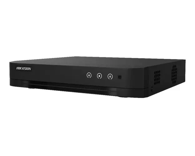 DVR Acusense cu 8 canale, 8MP 4K, 5 in 1, Audio prin TurboHD, 1x SATA, Hikvision iDS-7208HUHI-M1-E(C)