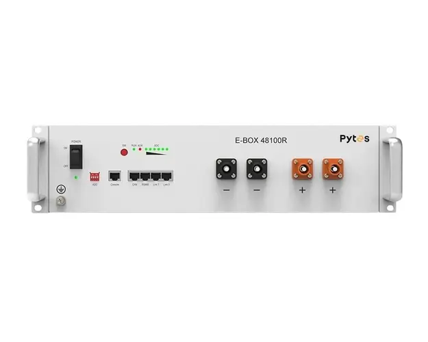 LiFePo4 Baterry Box 5kW Pytes E-BOX-48100R, 48V, Compatibilitate cu gama larga de invertoare, LAN / RS485 / CAN