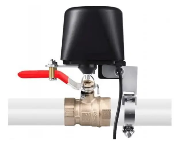 Electrovalva inteligenta pentru apa sau gaz, aplicatie pe telefon cu notificari PUSH RH-AWV01