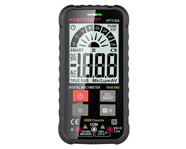 Aparat de masura digital cu autoidentificare True RMS Habotest HT112A