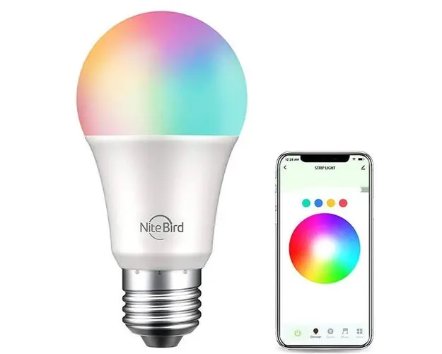 Led Wifi RGB 8W, 6500K+RGB compatibil Tuya dulie E27 Gosund WB4