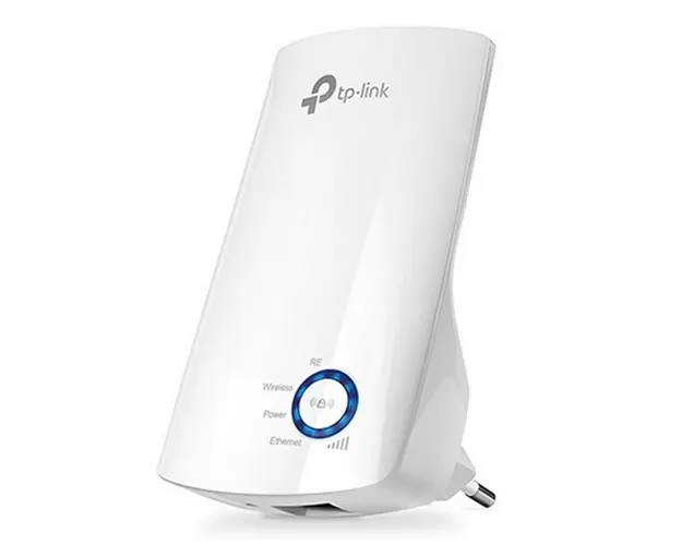 Range Extender Wireless, 300 Mbps, 2.4 Ghz, cu mufa RJ-45, Conectare NVR DVR prin Wi-Fi, Tp Link, TL-WA850RE