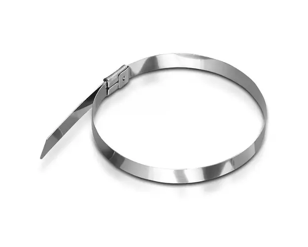 Fasete de prindere, otel, 4.6 mm x 350 mm, 100 bucati, V-TAC, SKU-11191