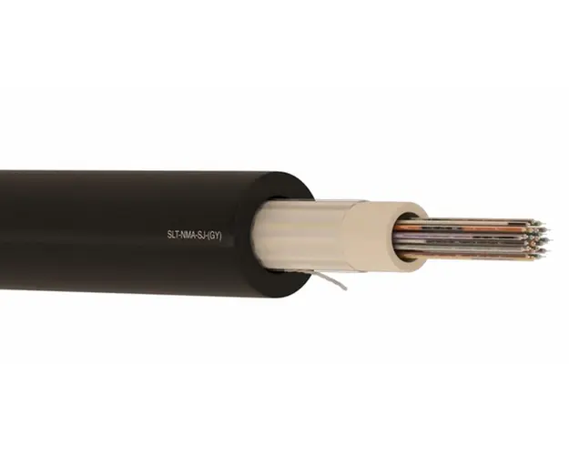 Fibra optica 24 fire Single Mode 1200N cu gel monotube, 100m, ETK SLT-NMA-SJ-24x100