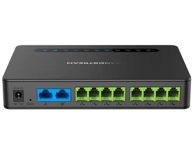 Gateway analog 8 FXS 2 conturi SIP Dual LAN HT818