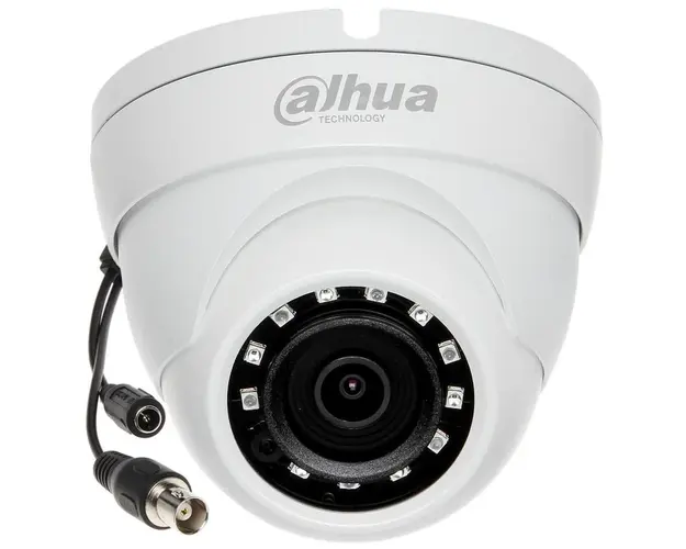 Camera de interior, Dahua, antivandal, rezolutie 8 MP, lentila 2.8 mm, IR 30, HAC-HDW1800M-0280B