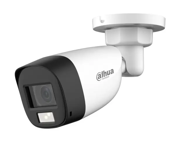 Camera de supraveghere HDCVI Dahua, 5 MP, Iluminare duala smart 20m, Microfon incorporat, 3.6mm, IP67, HAC-HFW1500CLP-IL-A-0360B-S2