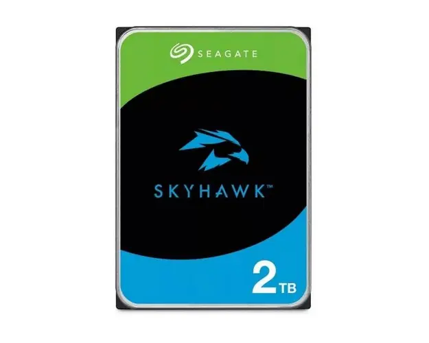 Hard Disk 2 TB ( 2 Terra Bytes), 5400 rpm, pentru supraveghere video, Seagate Skyhawk, 2TB ST2000VX017