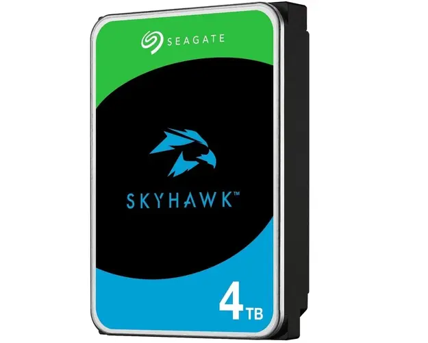 Hard Disk (HDD) Seagate Skyhawk 4 TB (Tera Bytes) 3.5", pentru supraveghere video, cache 256MB, ST4000VX016