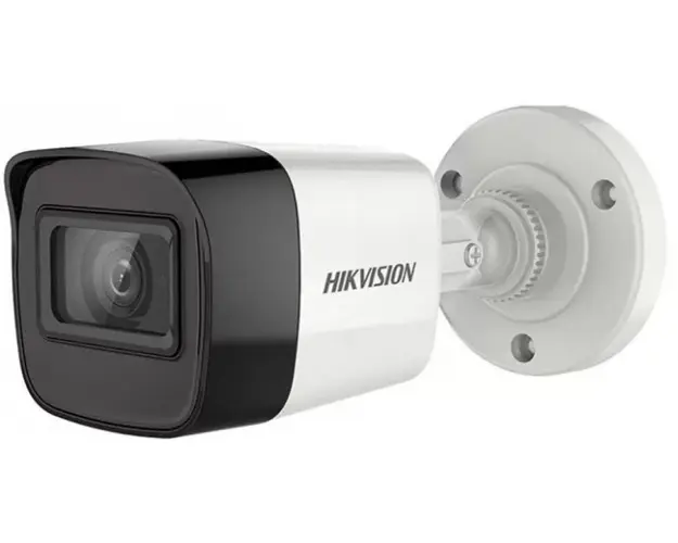 Camera exterior, 5 Megapixeli, 4 in 1, Audio prin Coax, IR 30 M, Hikvision, DS-2CE16H0T-ITFS-028
