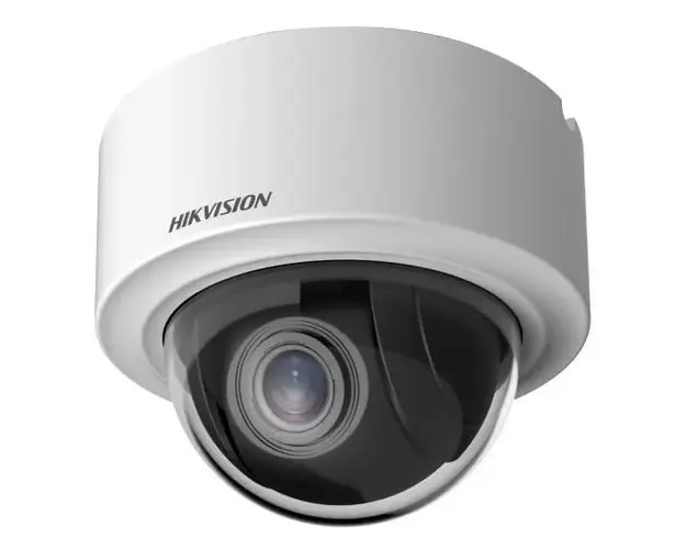 Camera IP PTZ de interior, 2K 4MP, 2.8 mm - 12mm, MicroSD, PoE, IP66, Hikvision DS-2DE3404W-DE(T5)