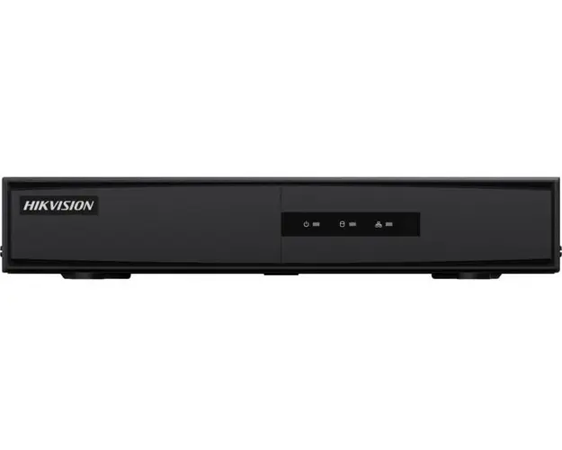 NVR 4 canale, 6MP, 1U, 60 Mbps, 1x SATA, H.265+, Hikvision DS-7104NI-Q1/M(D)