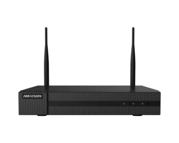NVR Wireless, 4 canale, 3K - 6MP, 50 Mbps, SATA, HiWatch Hikvision HWN-2104MH-W(C)