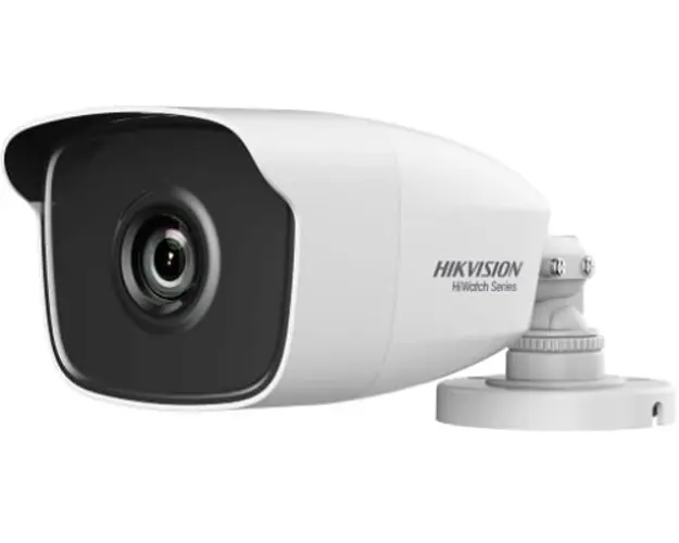 Camera de supraveghere pentru exterior, 2MP Full HD, lentila fixa 2.8mm, IR40m, 4 in 1, Hikvision HiWatch, HWT-B220-M