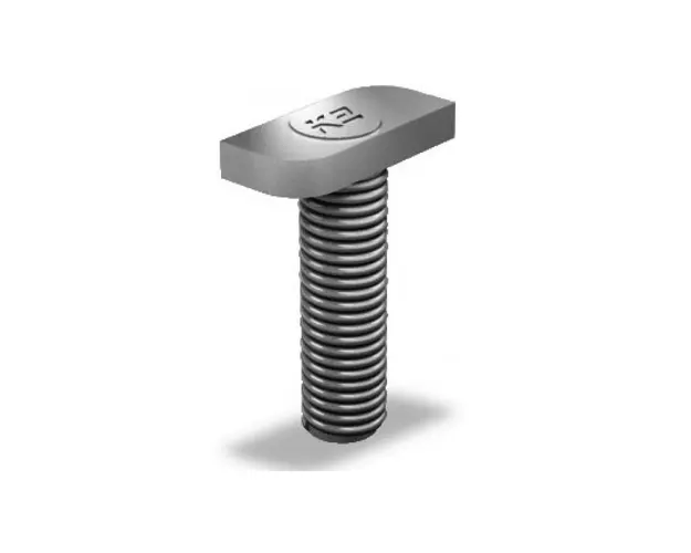 Surub fixare T-Bolt 28/15, K2 1000041, lungime 30mm, otel inoxidabil