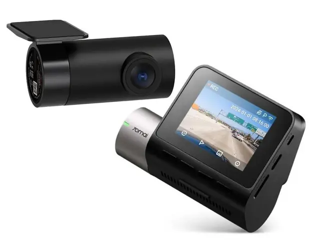 Set 2 camere auto, 70mai A510-1, fata Dash Cam A510, spate RC11, rezolutie 1944p, slot card MicroSD