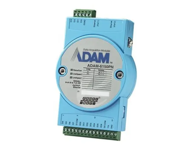 Modul Ethernet, ADVANTECH ADAM-6150PN, 2 conectori RJ45, 8 canale, protectie 2500VDC