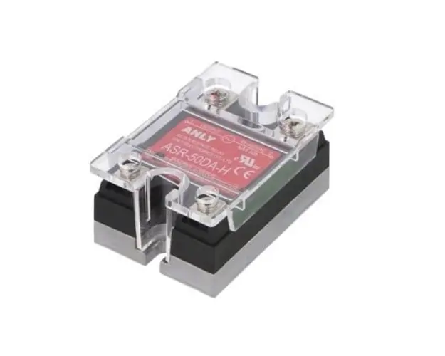 Releu semiconductor, 50A, 4/32V DC, 48/480V AC, 1- fazat, Anly Electronics ASR-50DA-H